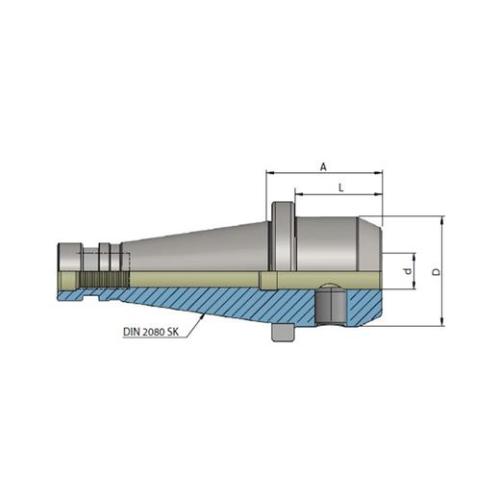 Heikenei Din2080 SK50 Veldon Tutucu