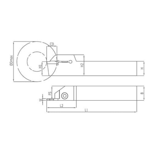 Heikenei Egt Kyc Sol Dış Çap Kanal ve Kesme Kateri Kycr Gdm