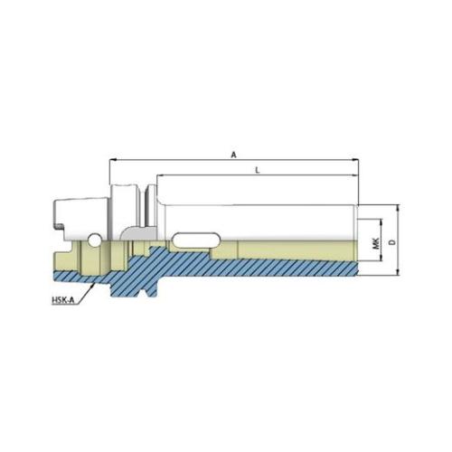 Heikenei HSK63-A Mors Adaptörü Din69893-1
