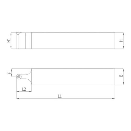 Heikenei Srdcn Rcmt 0803/10T3/1204/1604 Dış Çap Tornalama Uçları