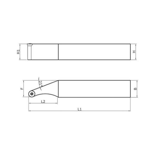 Heikenei Srhcl Rcmt 0803/10T3/1204 Sol Dış Çap Tornalama Kateri