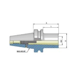 Heikenei BT40 Çektirmeli Mors Adaptörü