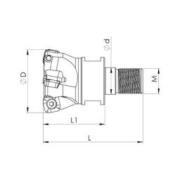 Heikenei Logu 0303 Kycr Vidalı Tarama Başlığı