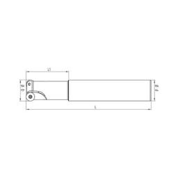 Heikenei Rd.. 05/07/08/10/12 ISO Silindirik Saplı Takma Uçlu High Feed Freze