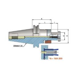Heikenei SK30 İçten Soğutmalı Kombine Malafa Din69871