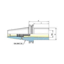 Heikenei SK40 Çektirmeli Mors Adaptörü Din69871