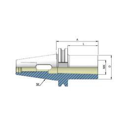 Heikenei SK50 Mors Adaptörü Din69871